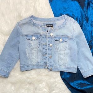 Cropped Denim Jacket